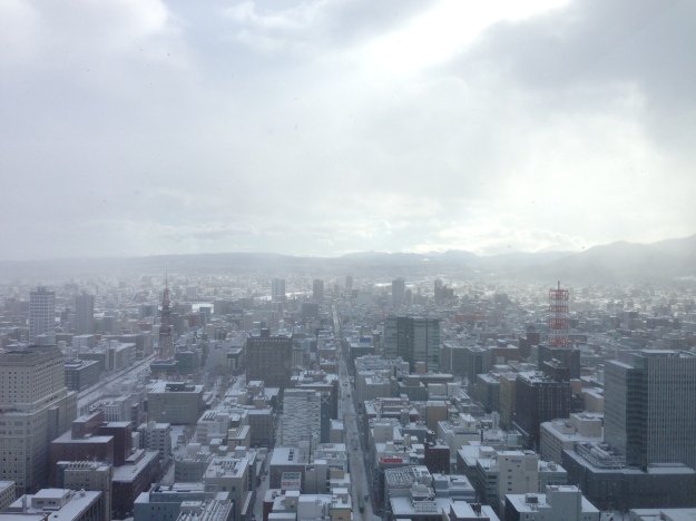 札幌駅 JRタワー展望室からの眺め